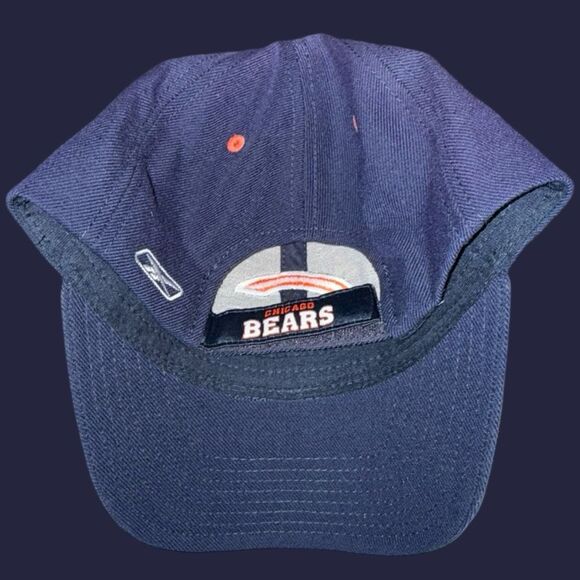 NFL Chicago Bears Reebok Logo Cap Adjustable Fit Back Hat OSFA - Picture 8 of 10